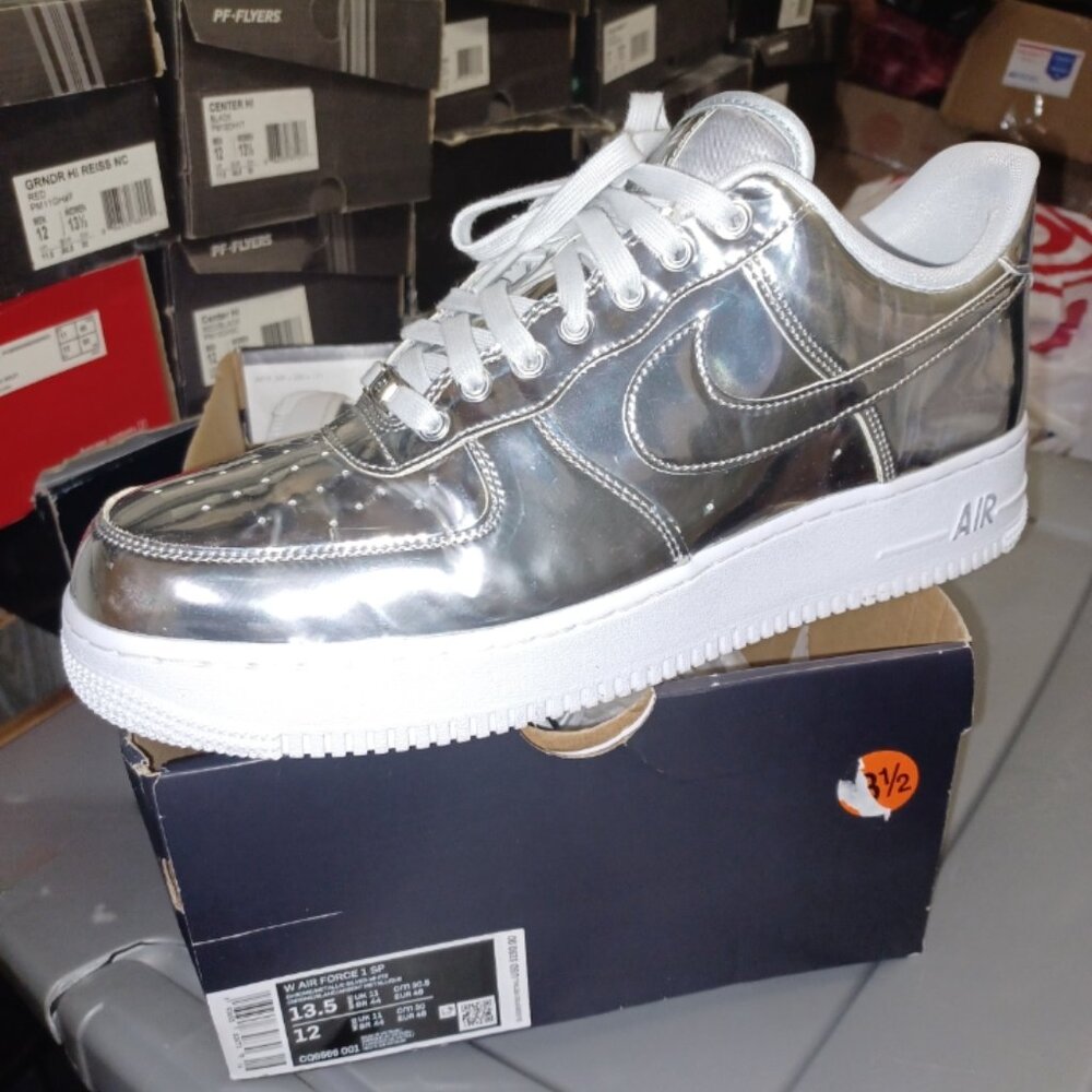 Nike AF1 Metallic